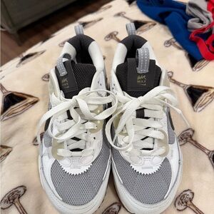 Nike Air Max White and Gray Trainers